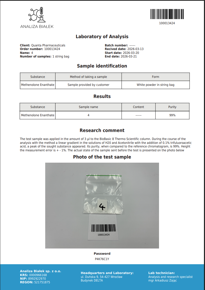 Quanta Pharma Primobolan 100mg - Image 3