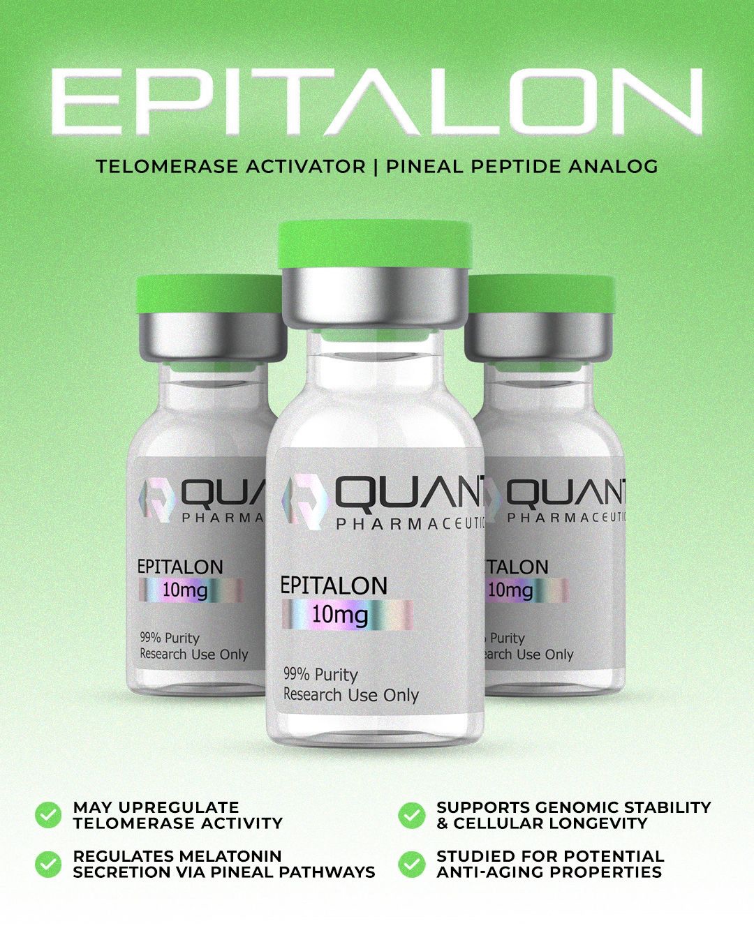 Quanta Pharma Epitalon 10mg - Image 2